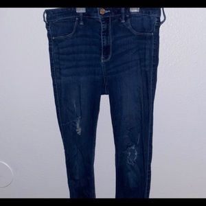 stretchy hollister jeans